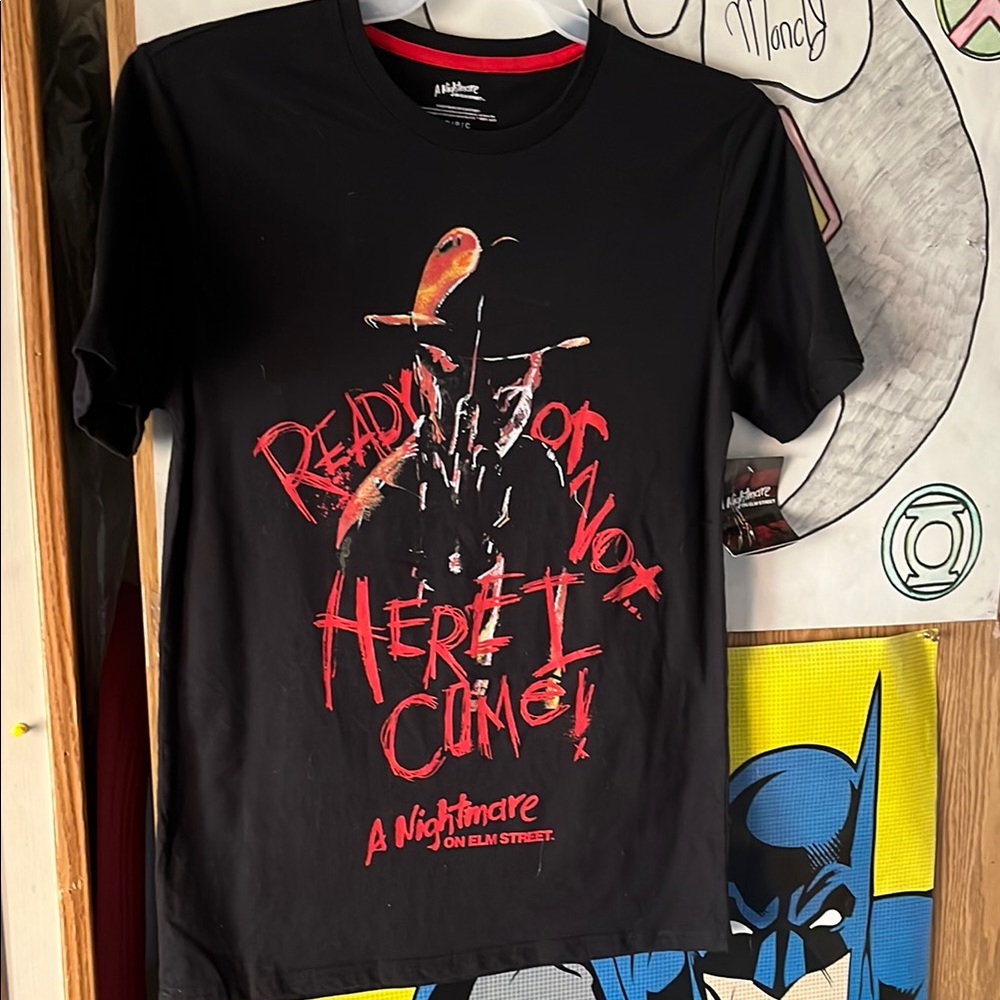 A Nightmare on Elm Street Black Graphic T-Shirt